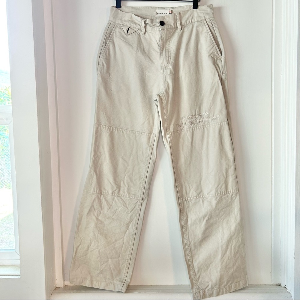 Men's Honor the Gift Khaki cream streetwear Pants size 30